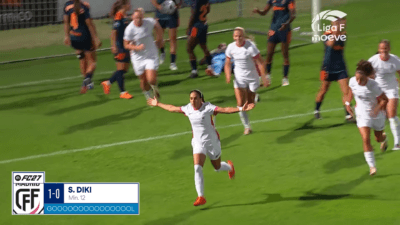 Sakina Ouzraoui Diki joueuse du match pour ses 25 ans